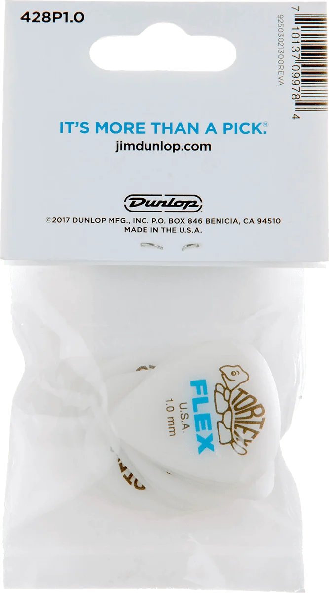Player’s Pack de 12 médiators Dunlop Tortex Flex Standard 1.00mm 428P100