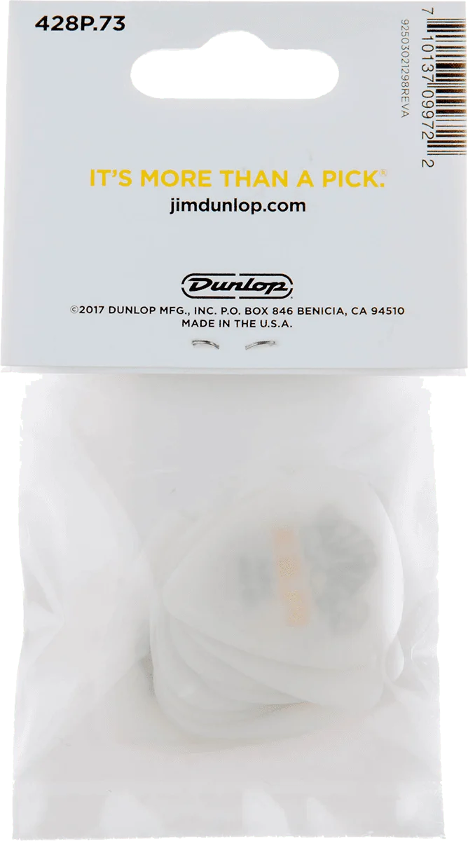 Player’s Pack de 12 médiators Dunlop Tortex Flex Standard 0.73mm 428P73