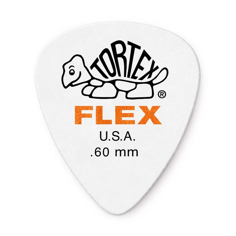 Lot de 12 médiators Dunlop Tortex Flex Standard 0.60mm 428P60