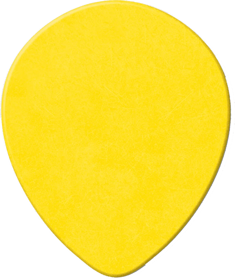 Lot de 6 médiators Dunlop Tortex Teardrop 0.73mm 413R73