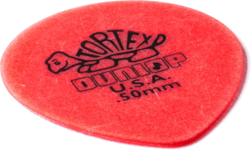 Lot de 6 médiators Dunlop Tortex Teardrop 0.5 mm 413R50