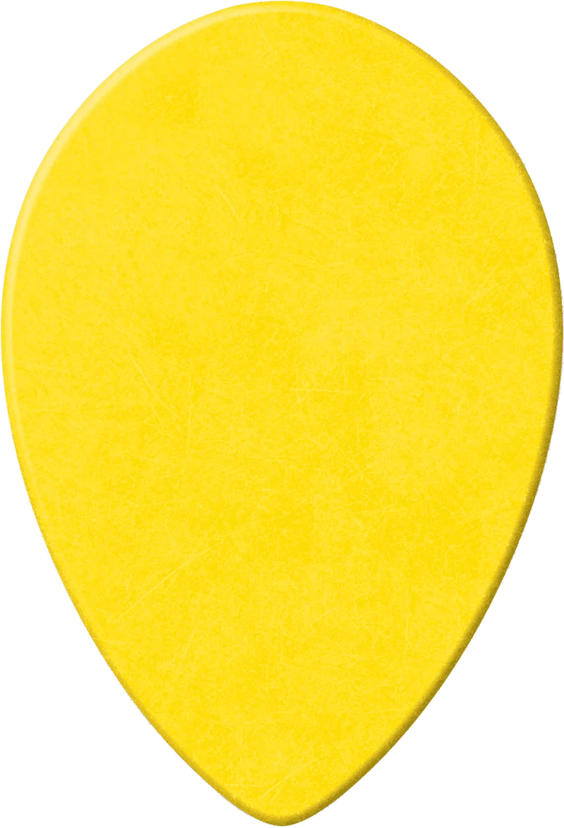 Lot de 6 médiators Dunlop Tortex Small Teardrop 0.73 mm 432R73