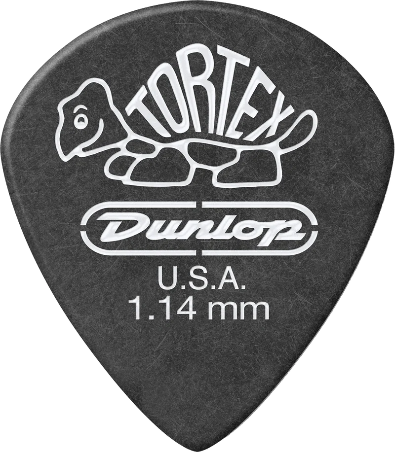Player’s Pack de 12 médiators Dunlop Tortex Pitch Black Jazz III 1.14 mm 482P114
