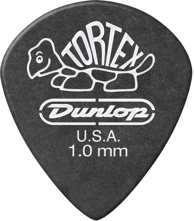 Player’s Pack de 12 médiators Dunlop Tortex Pitch Black Jazz III 1.00 mm 482P100
