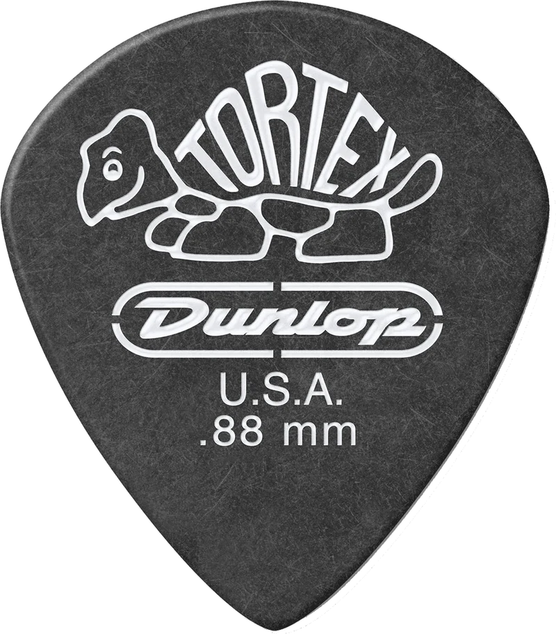 Player’s Pack de 12 médiators Dunlop Tortex Pitch Black Jazz III 0.88 mm 482P88