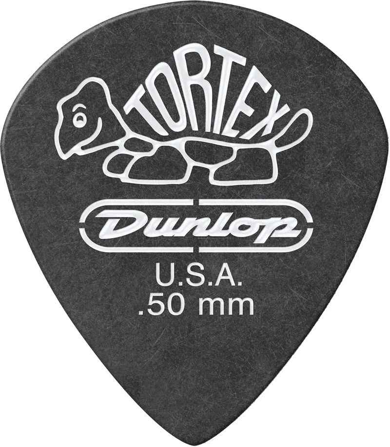 Player’s Pack de 12 médiators Dunlop Tortex Pitch Black Jazz III 0.50 mm 482P50