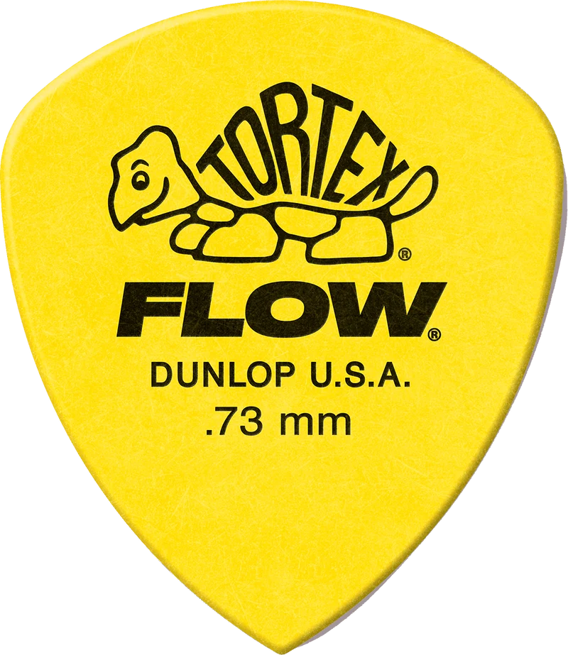 Player’s Pack 12 médiators Dunlop Tortex Flow 0.73mm 558P073