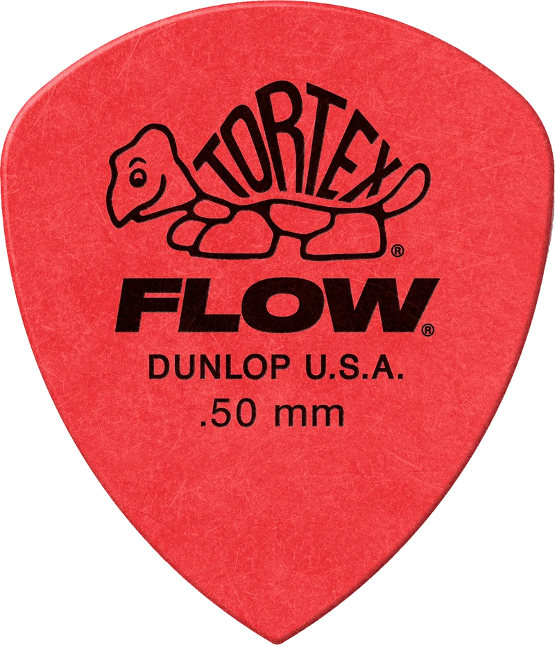 Player’s Pack 12 Médiators Dunlop Tortex Flow 0.50mm 558P050