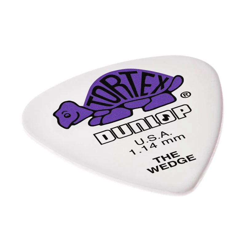 Player’s Pack 12 médiators Dunlop Tortex Wedge 1.14mm 424P114