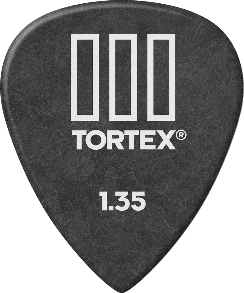 Player’s Pack de 12 Médiators Dunlop Tortex T3 1.35 mm 462P135
