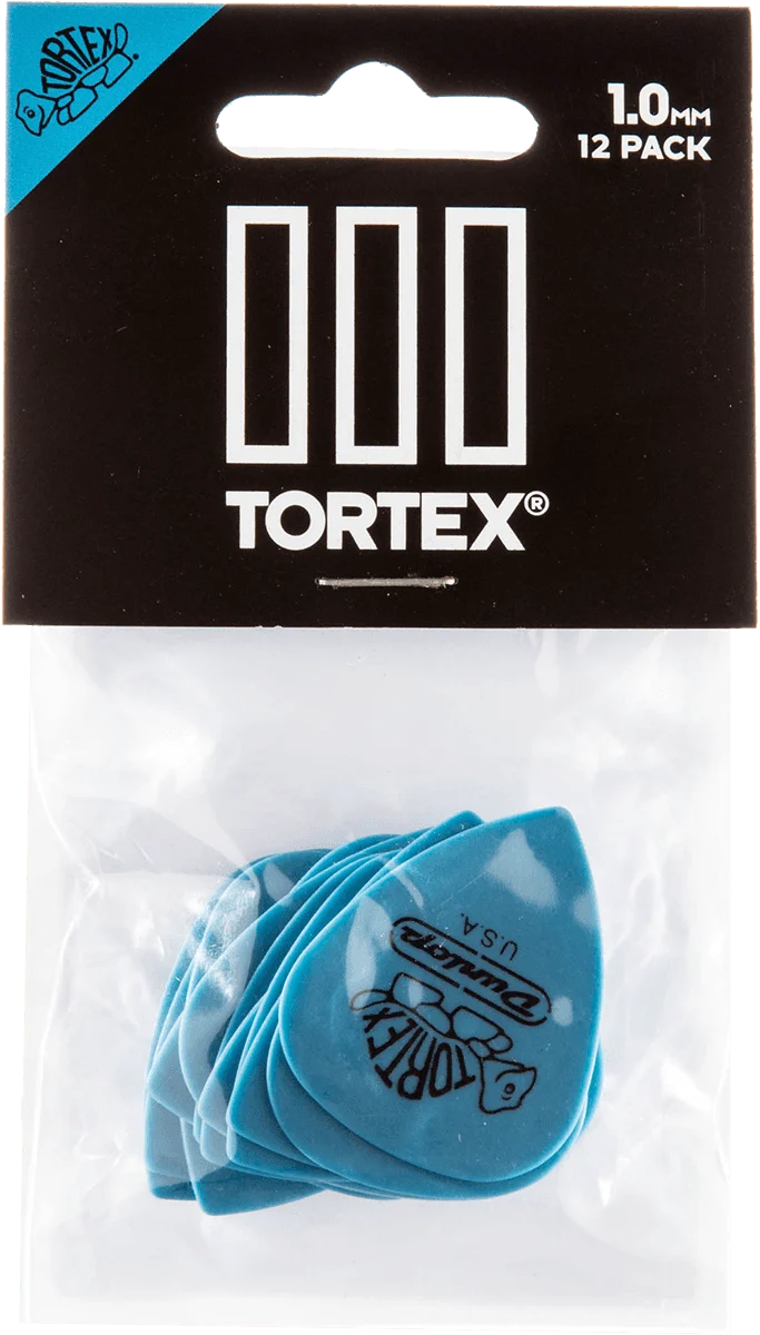 Player’s Pack 12 médiators Dunlop Tortex TIII 1.00 mm 462P100