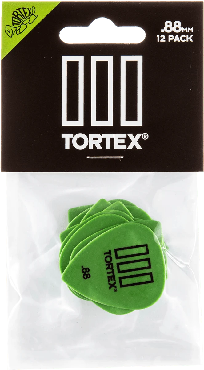 Players Pack de 12 médiators Dunlop Tortex T3 0.88mm 462P88