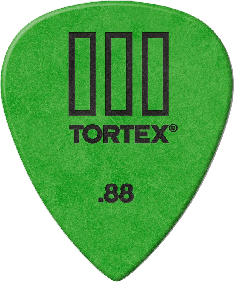 Players Pack de 12 médiators Dunlop Tortex T3 0.88mm 462P88