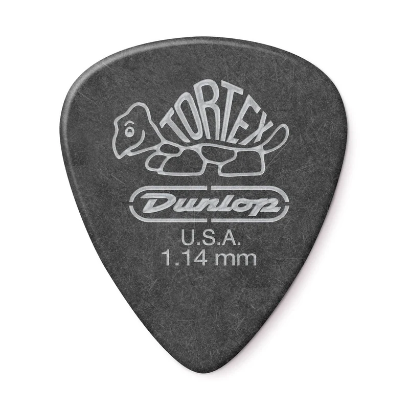 Players Pack 12 médiators Dunlop Tortex Pitch Black 1.14mm 488P114