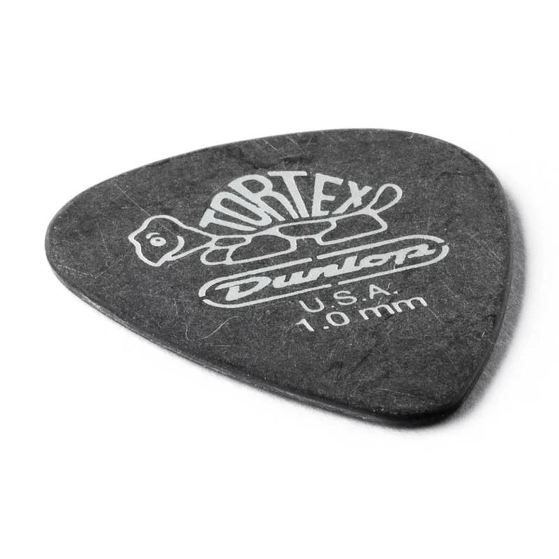 Players Pack de 12 médiators Dunlop Tortex Pitch Black 1.00mm 488P100