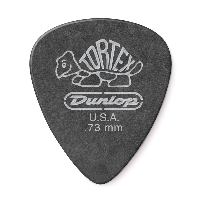 Player’s Pack 12 médiators Dunlop Tortex Pitch Black 0.73mm 488P73