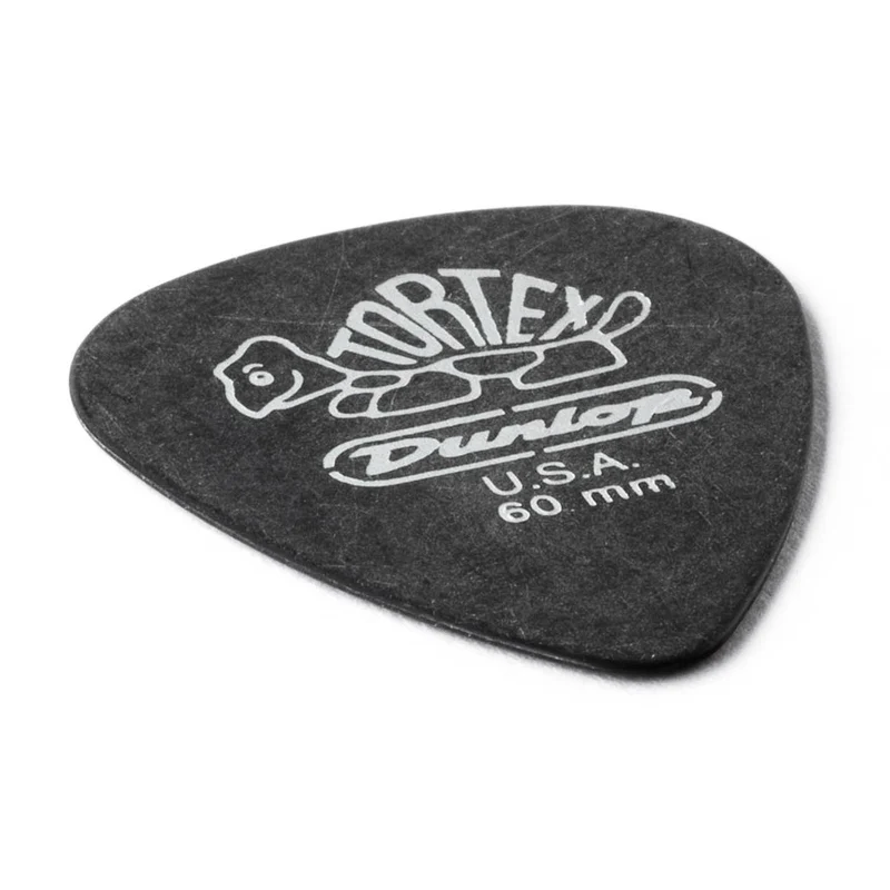 Player’s Pack 12 médiators Dunlop Tortex Pitch Black 0.60mm 488P60