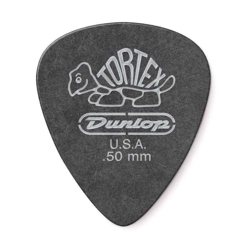 Player’s Pack 12 médiators Dunlop Tortex Pitch Black 0.50mm 488P50