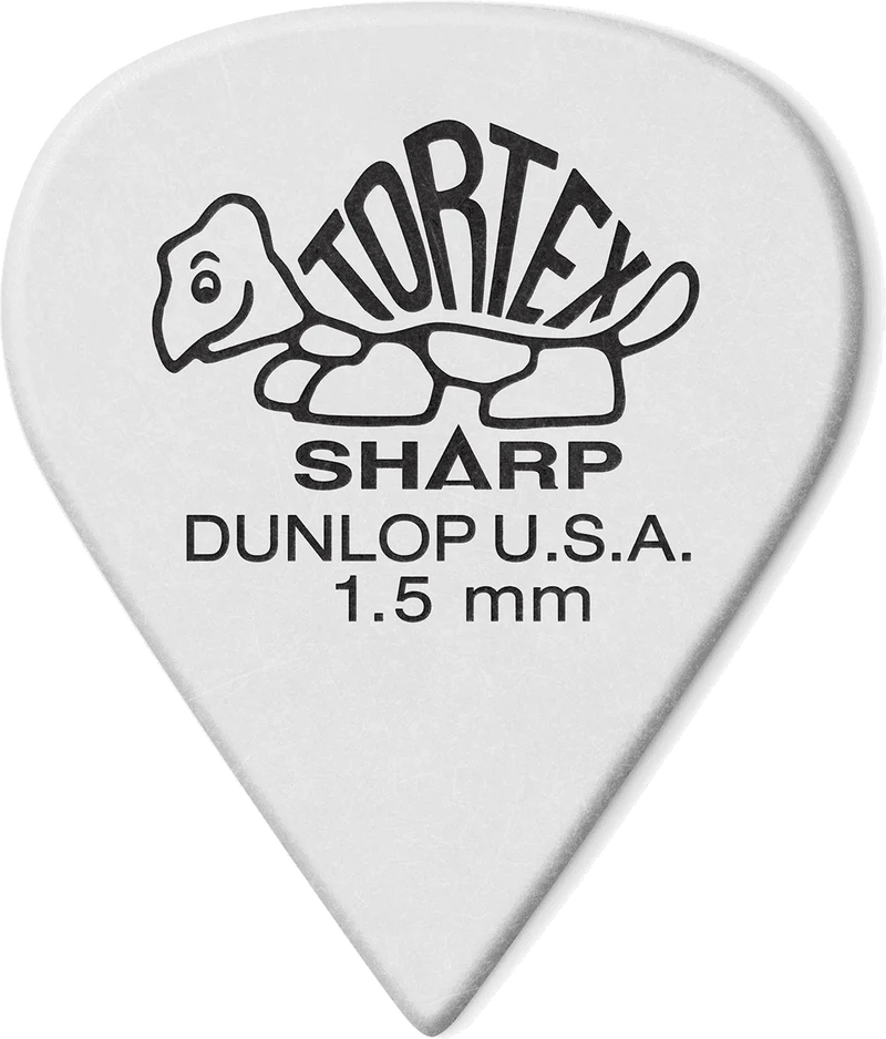 Player’s Pack 12 médiators Dunlop Tortex Sharp 1.50mm 412P150