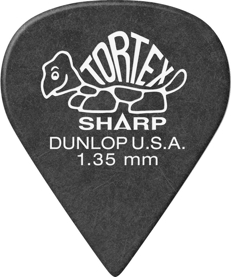 Player’s Pack 12 médiators Dunlop Tortex Sharp 1.35mm 412P135