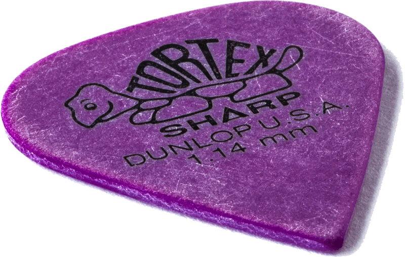 Player’s Pack 12 Médiators Dunlop Tortex Sharp 1.14mm 412P114