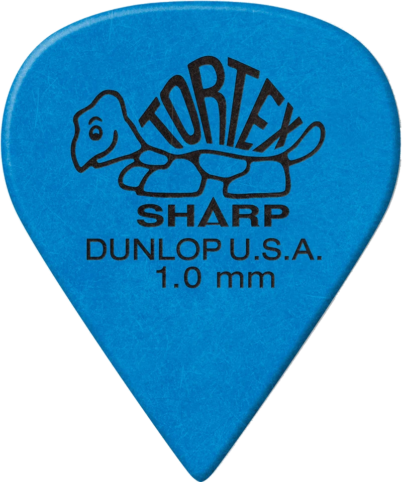 Player’s Pack 12 médiators Dunlop Tortex Sharp 1.00 mm 412P100
