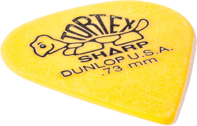 Player’s Pack 12 Médiators Dunlop Tortex Sharp 0.73mm 412P73
