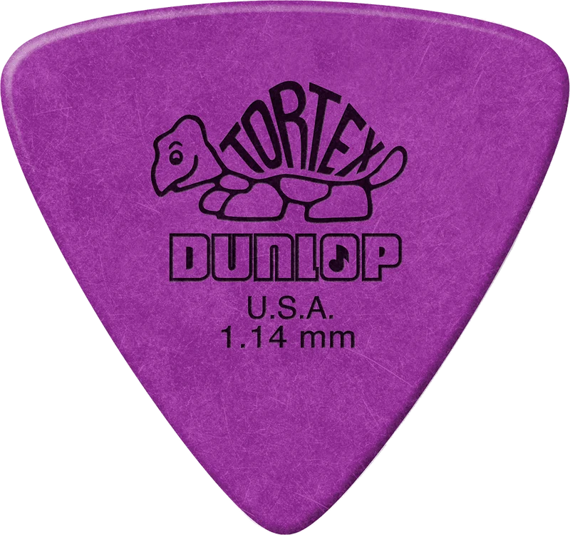 Player’s Pack 6 médiators Dunlop Tortex Triangle 1.14mm 431P114