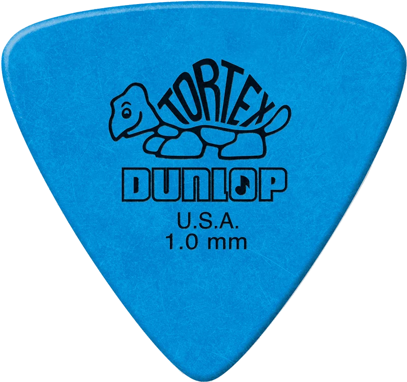 Player’s Pack 6 médiators Dunlop Tortex Triangle 1.00mm 431P100