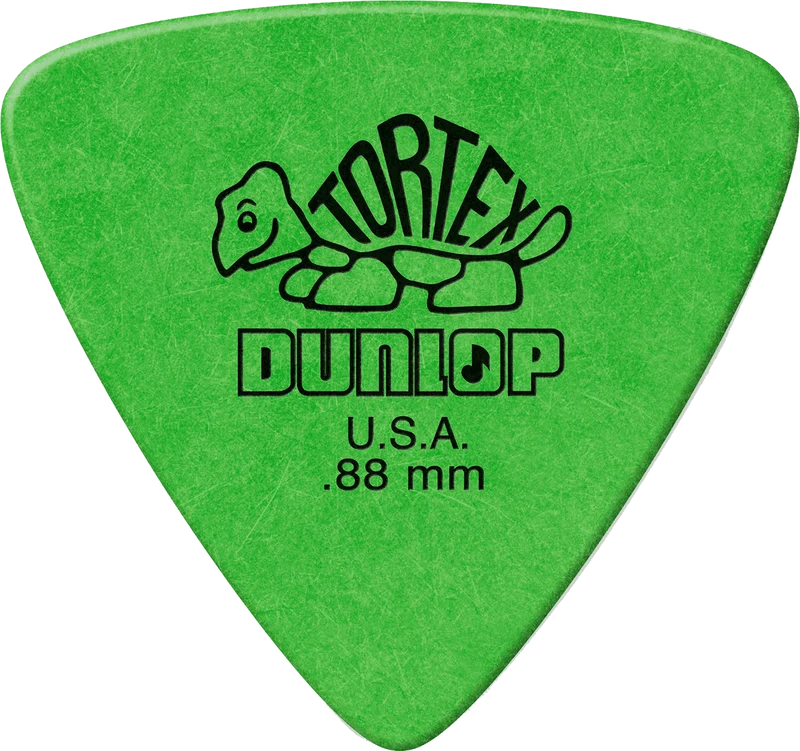Players Pack 6 Médiators Dunlop Tortex Triangle 0.88 mm 431P88