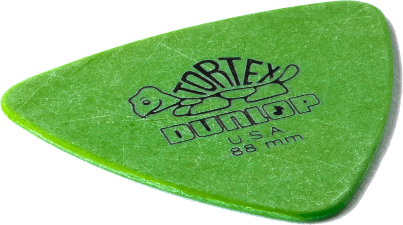 Players Pack 6 Médiators Dunlop Tortex Triangle 0.88 mm 431P88