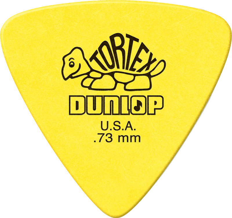 Players Pack 6 Médiators Dunlop Tortex Triangle 0.73 mm 431P73
