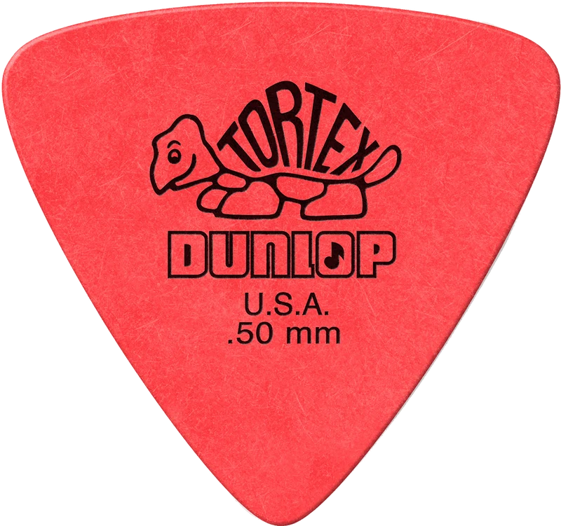 Players Pack 6 Médiators Dunlop Tortex Triangle 0.50mm 431P50