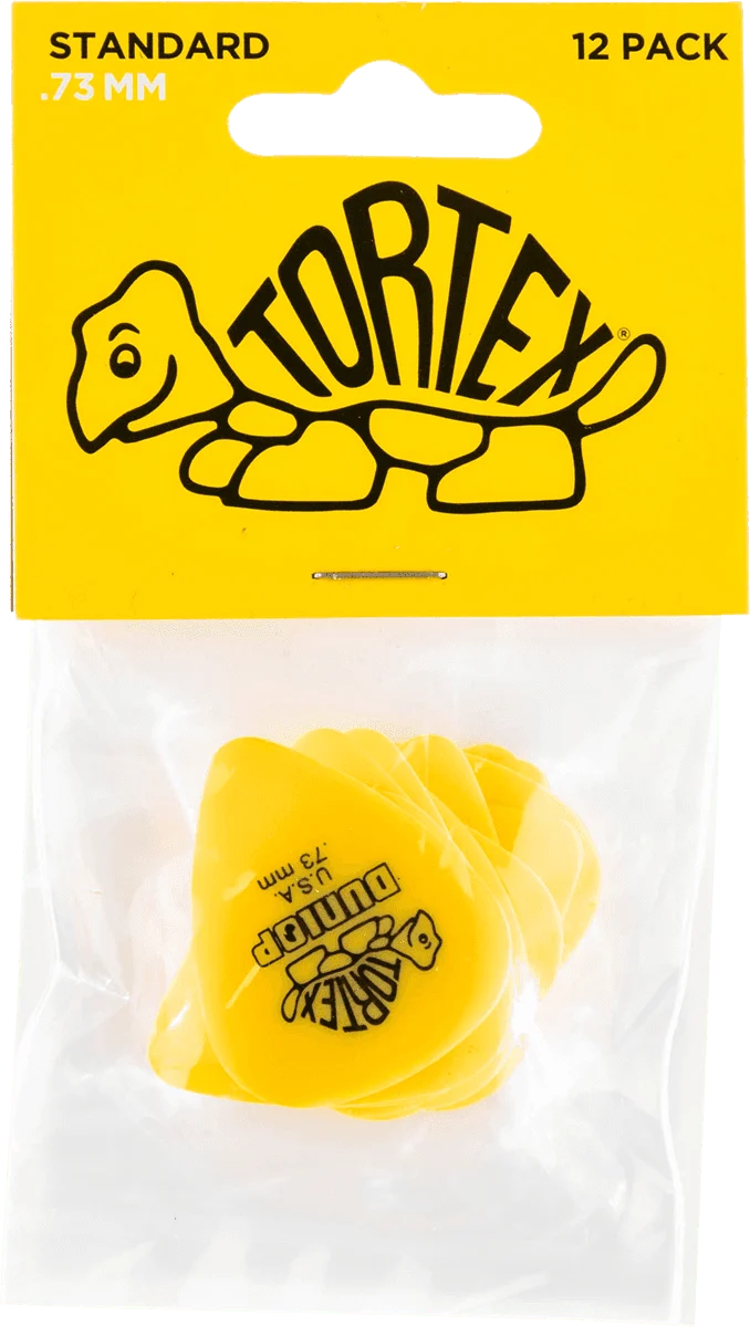 Player’s Pack 12 médiators Dunlop Tortex Standard 0.73 mm 418P73