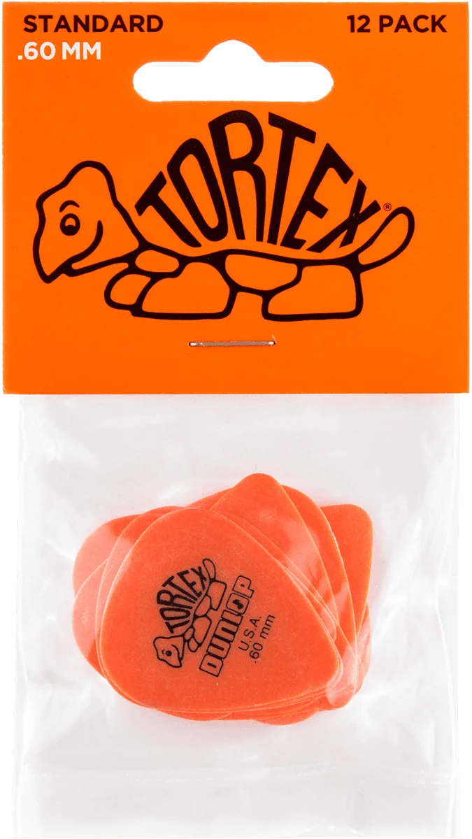 Players Pack 12 Médiators Dunlop Tortex Standard 0.60 mm 418P60