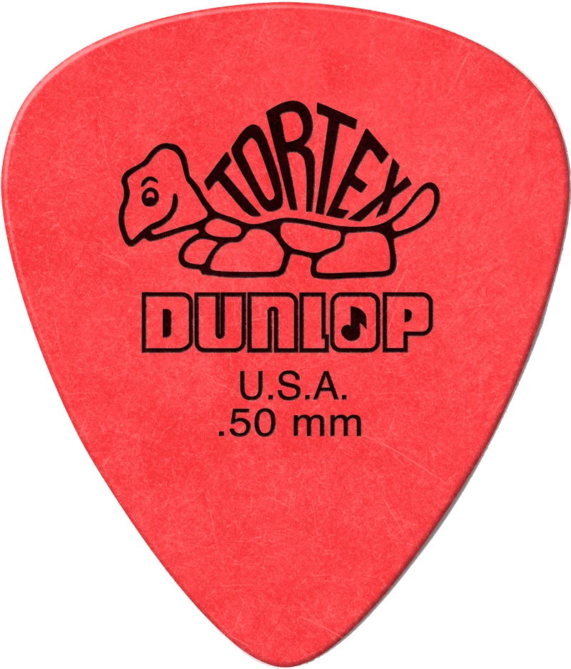 Players Pack 12 Médiators Dunlop Tortex Standard 0.50 mm 418P50