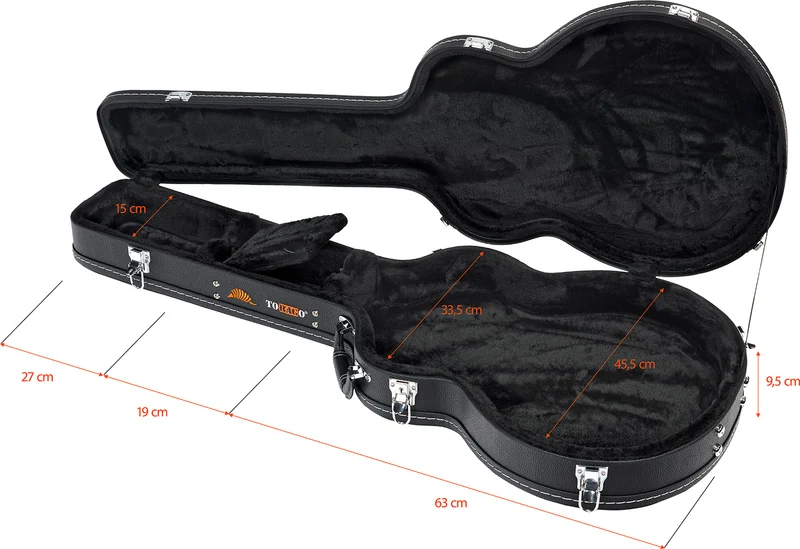 Étui guitare électrique Slim Jazz Standard Tobago ASJ3