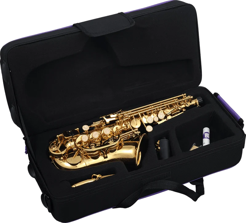 SAXOPHONE SOPRANO SIb COURBE LAITON VERNI SML SC620- STOCK B