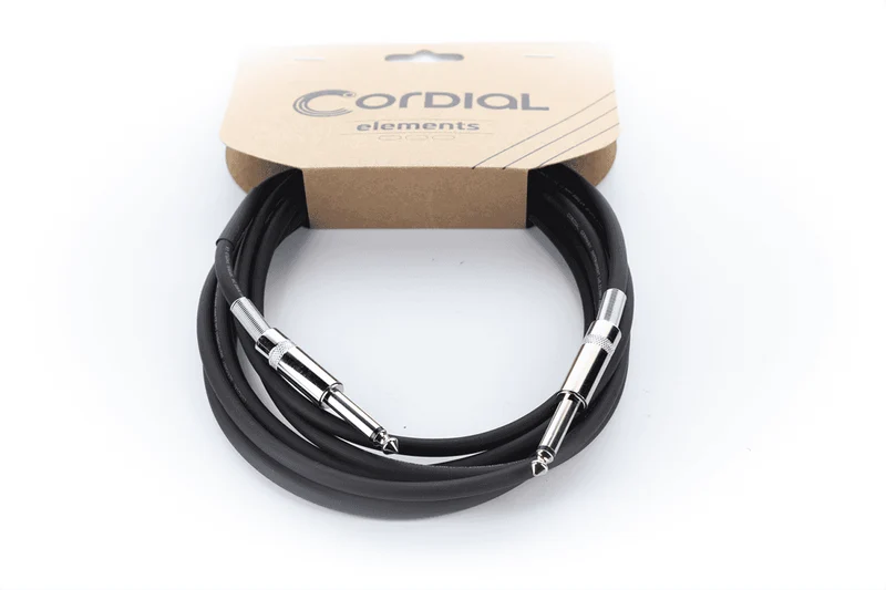 Câble instrument Jack/Jack Cordial Série Elements – 3 m - EI3PP