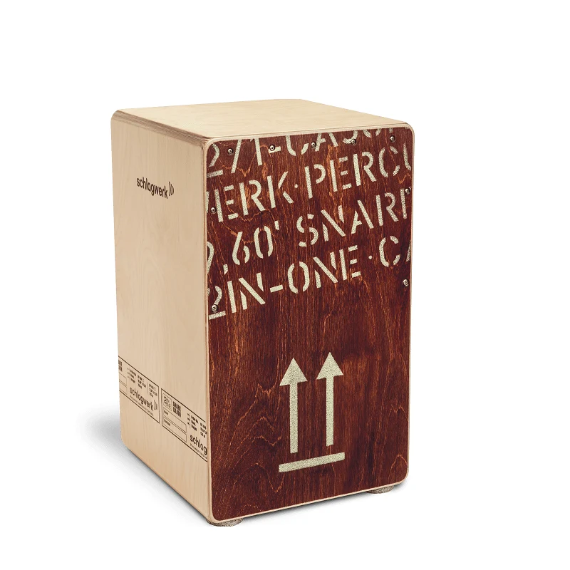 Cajón Schlagwerk 2 in One Bouleau Large Rouge CP404RED