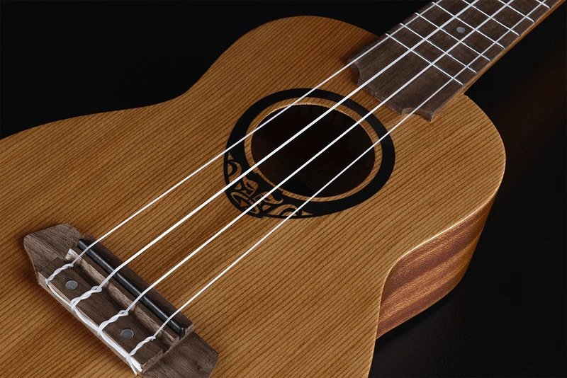UKULELE SOPRANO LAG AVEC HOUSSE TIKI UKU 10
