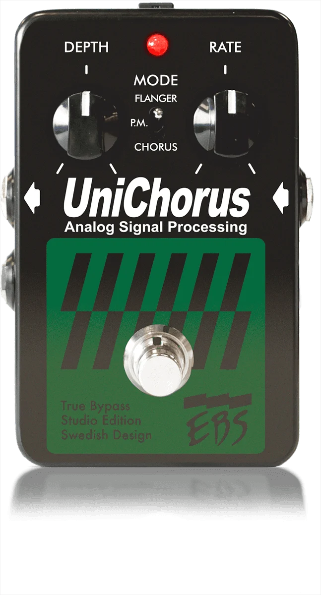 PEDALE MODULATION UNICHORUS ANALOGIQUE 3 MODES EBS UNICHORUS-SE