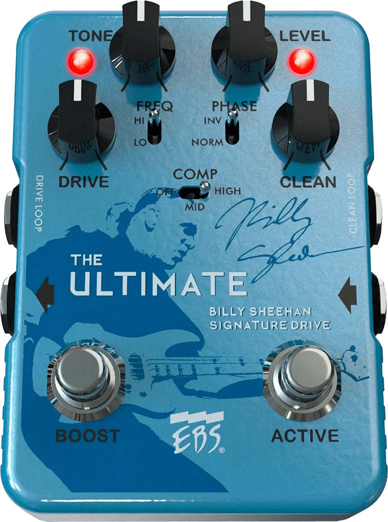 PEDALE OVERDRIVE ULTIMATE SIGNATURE EBS SHEEHAN ULTIMATE
