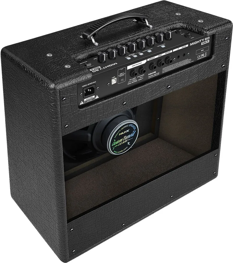 Amplis Guitare electrique À modélisation 60W / 5W / 0.5W + Bluetooth NUX MIGHTY-60-MK2