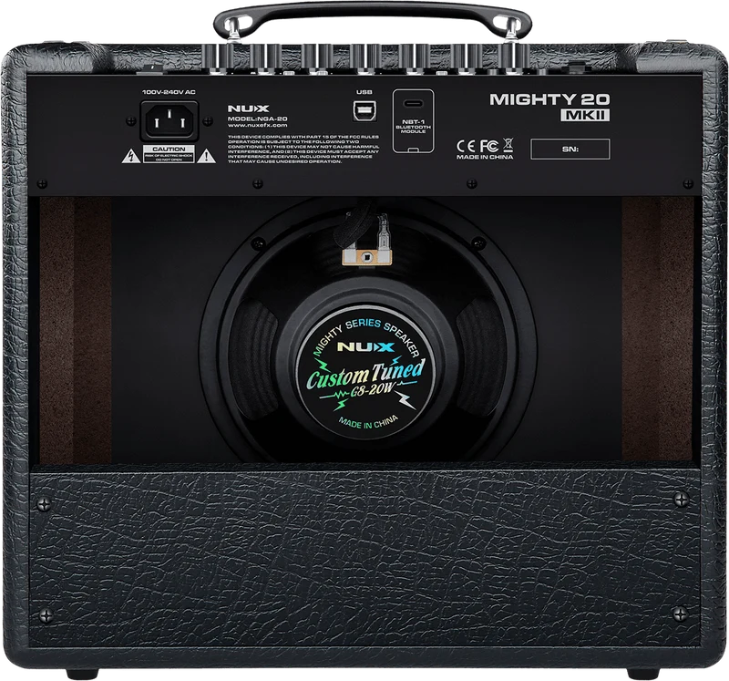 Ampli Guitare électrique- À modélisation 20W Bluetooth NUX MIGHTY-20-MK2