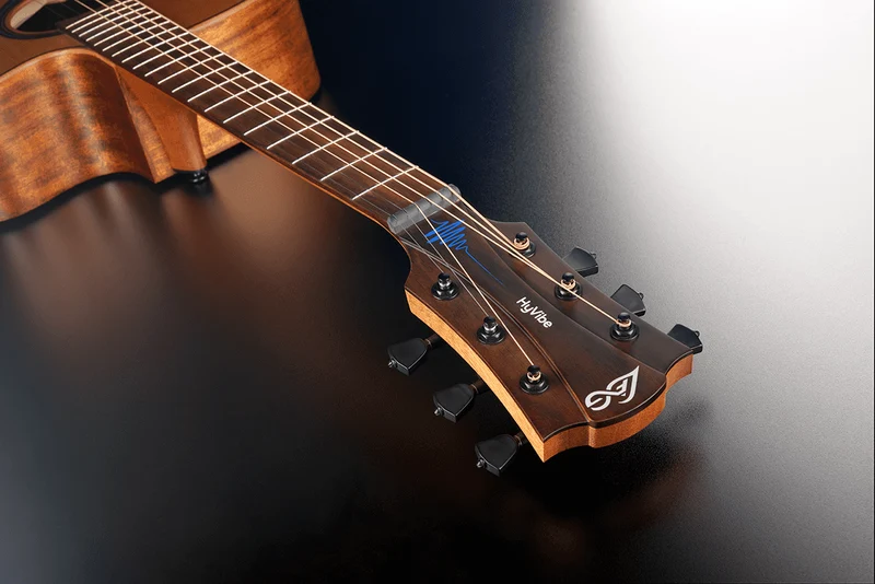 GUITARE LAG SERIE HYVIBE 10 Dreadnought Pan-Coupé - fin de série