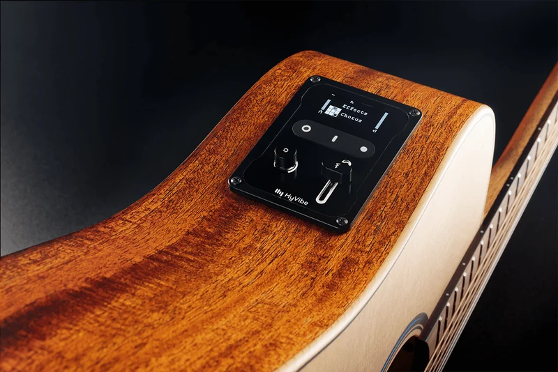 GUITARE LAG SERIE HYVIBE 10 Dreadnought Pan-Coupé - fin de série