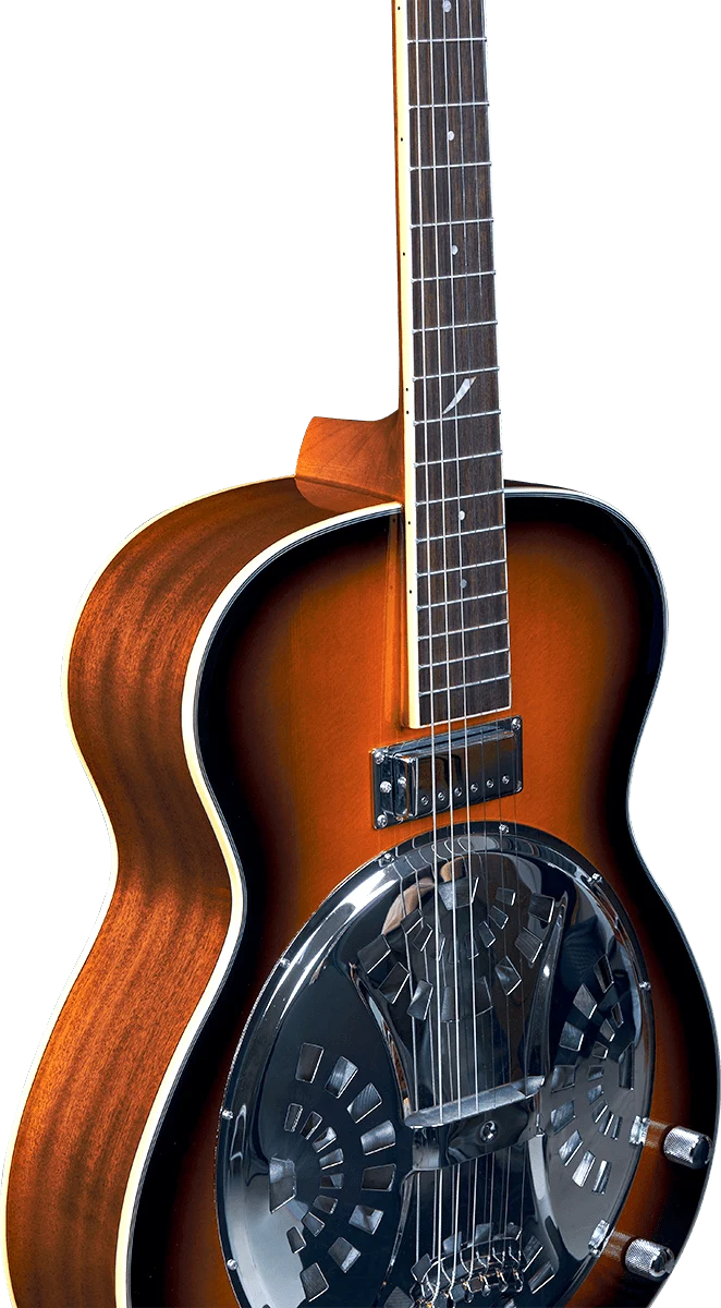 GUITARE RESONATOR ELECTRO-ACOUSTIQUE SUNBURST EKO ONE