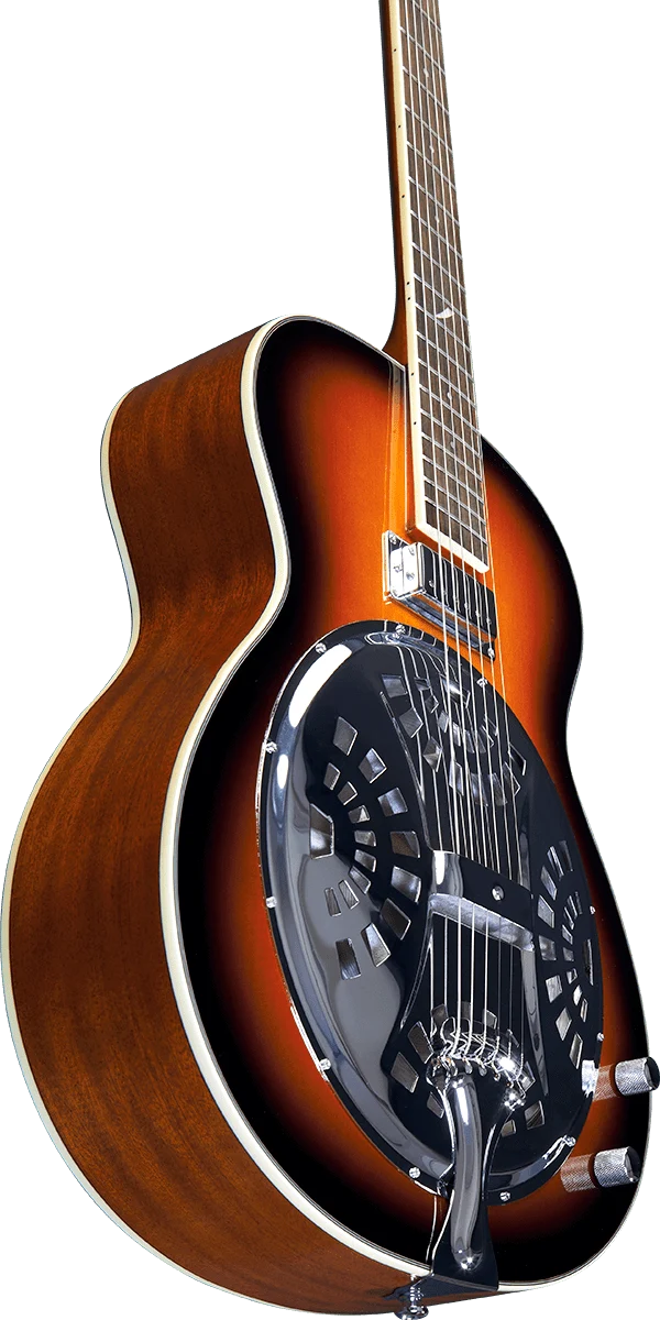 GUITARE RESONATOR ELECTRO-ACOUSTIQUE SUNBURST EKO ONE