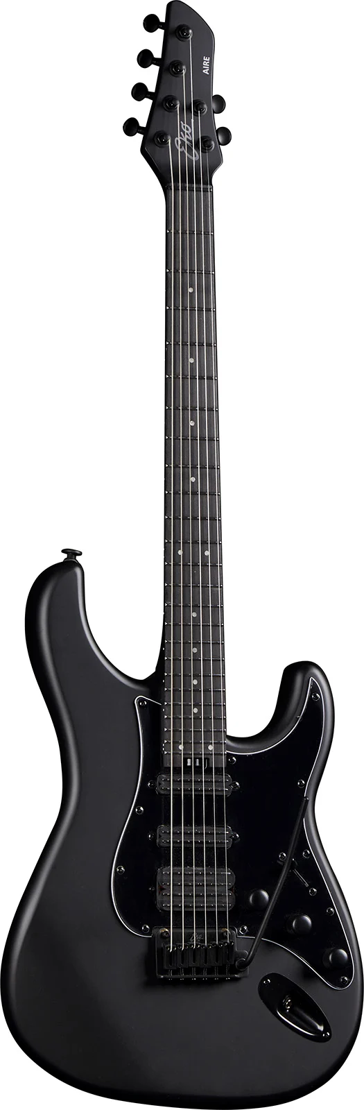 GUITARE ELECTRIQUE AIRE 500 STEALTH MATTE BLACK EKO AIRE-STH500-BLK